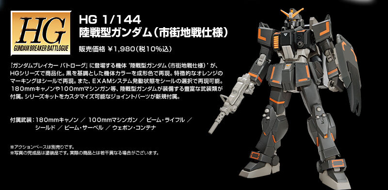 HGGBB 1/144 No.07 RX-79[G]GUCT Gundam Ground Type(Urban Combat)