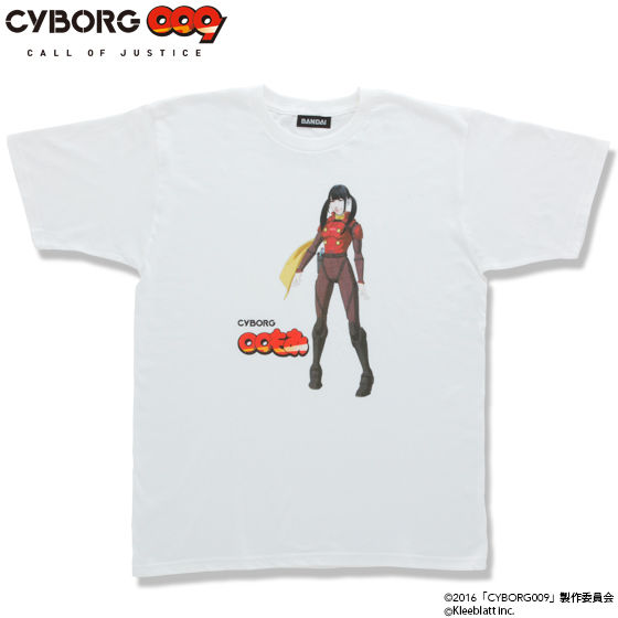 『仮面女子×CYBORG009 CALL OF JUSTICE』コラボTシャツ 月野もあver. アニメ・キャラクターグッズ新作情報・予約開始速報