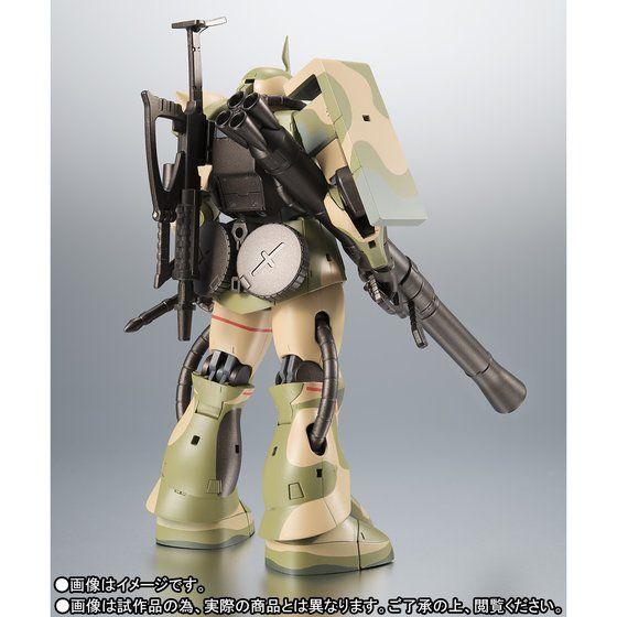 ROBOT魂 〈SIDE MS〉 MS-06J 湿地帯戦用ザク ver. A.N.I.M.E.