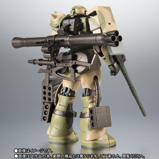 ROBOT魂 〈SIDE MS〉 MS-06J 湿地帯戦用ザク ver. A.N.I.M.E.