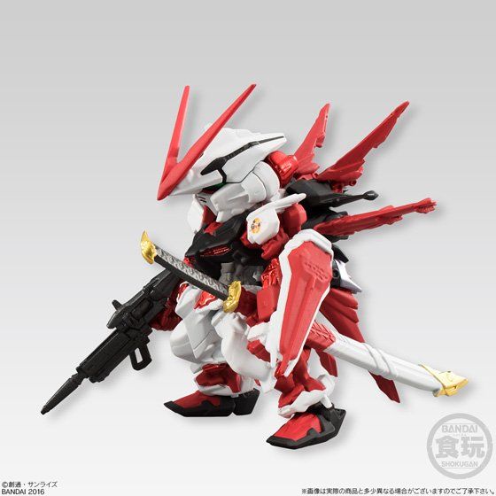 FW Gundam Converge EX10 MBF-P02 Gundam Astray Red Frame + Flight Unit