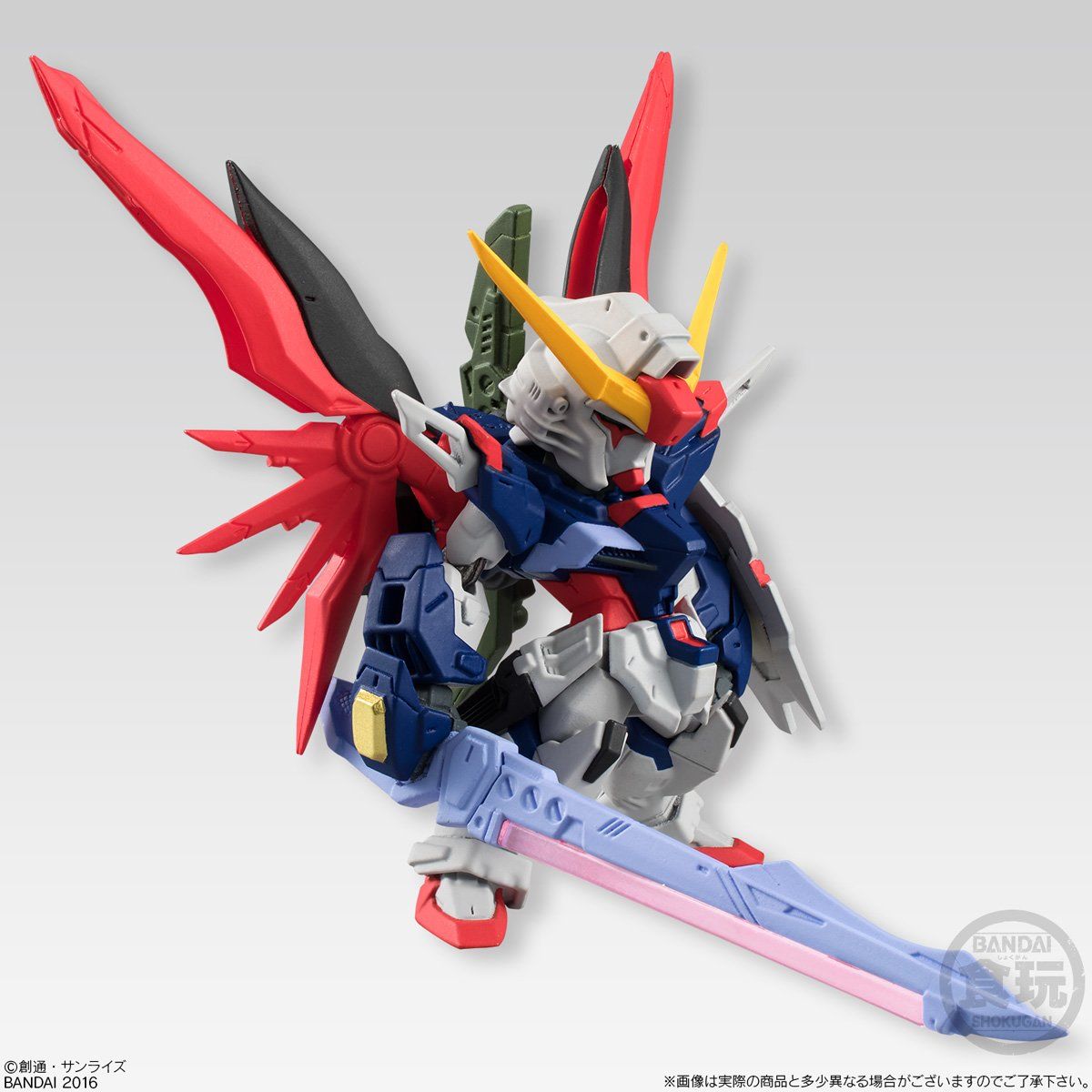 FW Gundam Converge SP08 ZGMF-X19A Infinite Justice Gundam + ZGMF-X42S Destiny Gundam