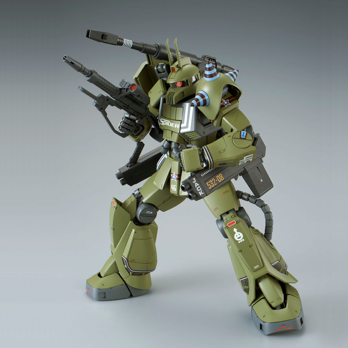 MG 1/100 MS-06K Zaku Cannon(Ian Graden Custom)