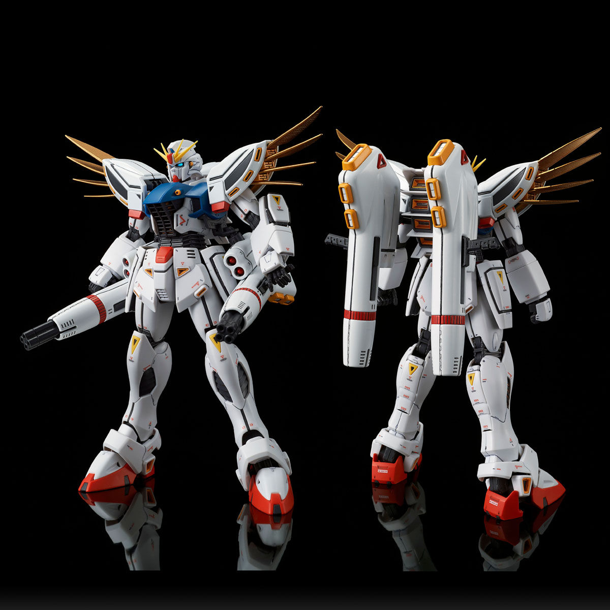 MG 1/100 Formula 91 Gundam F91 Ver.2.0(Back Cannon Type + Twin V.S.B.R. Set Up Type)