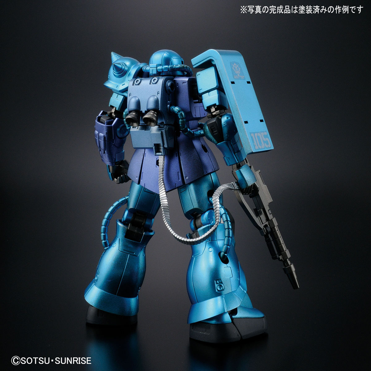 HGGTO 1/144 MS-06C-6/R6 Zaku II Type C-6/R6(Gundam The Origin Painting Model)