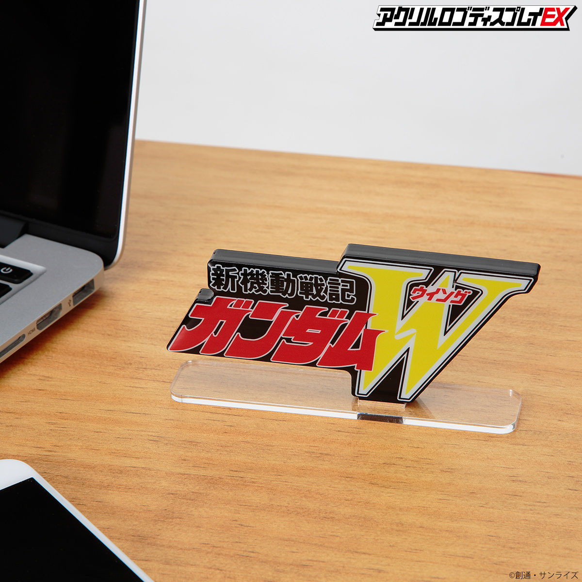 Acrylic Logo Diplay EX-New Mobile Report Gundam Wing