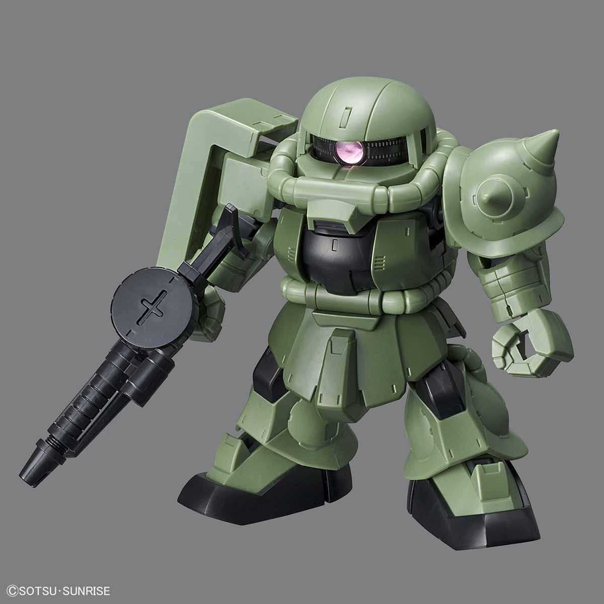 SD Gundam Cross Silhoutte No.004 MS-06F ZakuⅡ