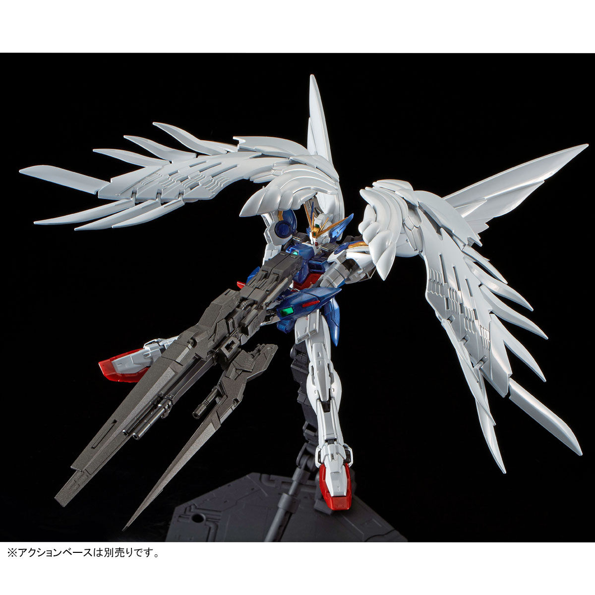 RG 1/144 XXXG-00W0 Wing Gundam Zero(Endless Waltz) + Drei Zwerg(Titanium Finish)