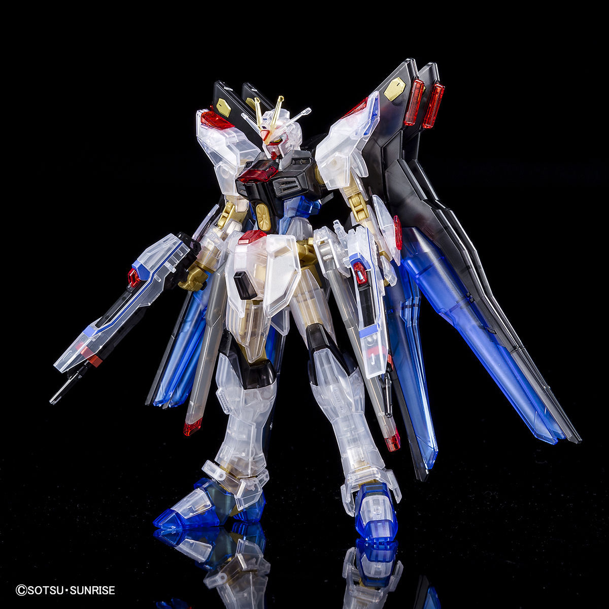 HGCE-Revive- 1/144 ZGMF-X20A Strike Freedom Gundam(Clear Color)
