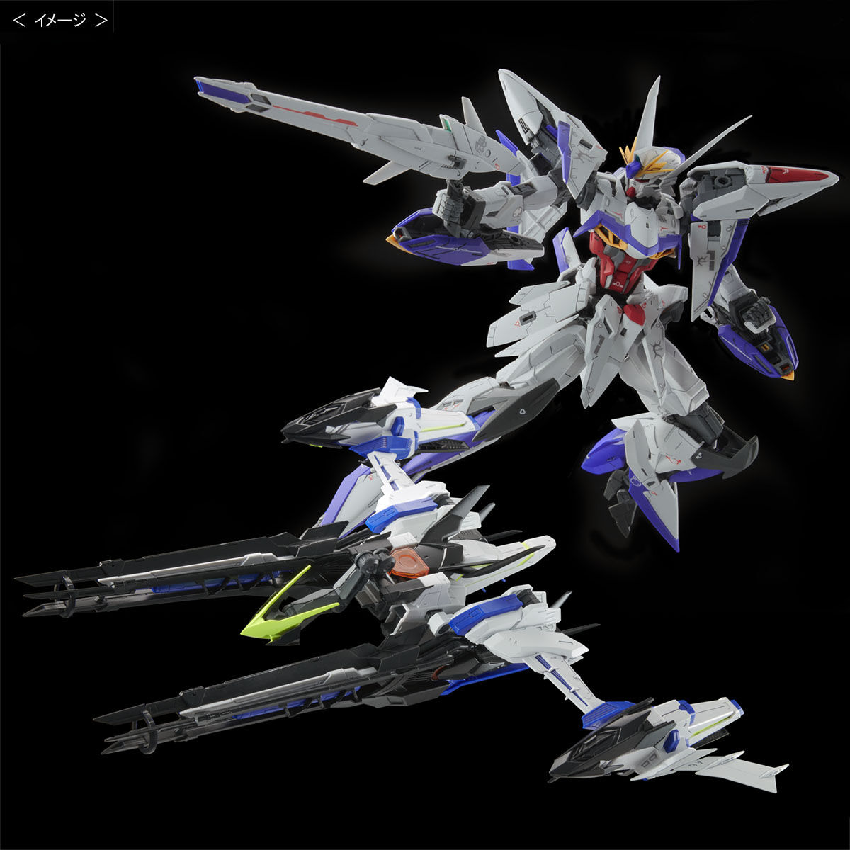 MG 1/100 MVF-X08+EW453R Raijin Eclipse Gundam