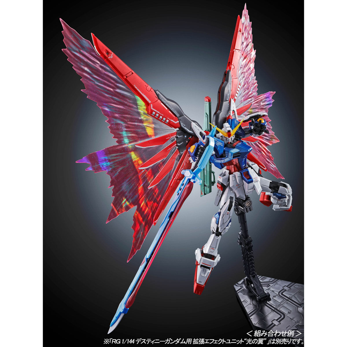 RG 1/144 ZGMF-X42S Destiny Gundam(Titanium Finish)