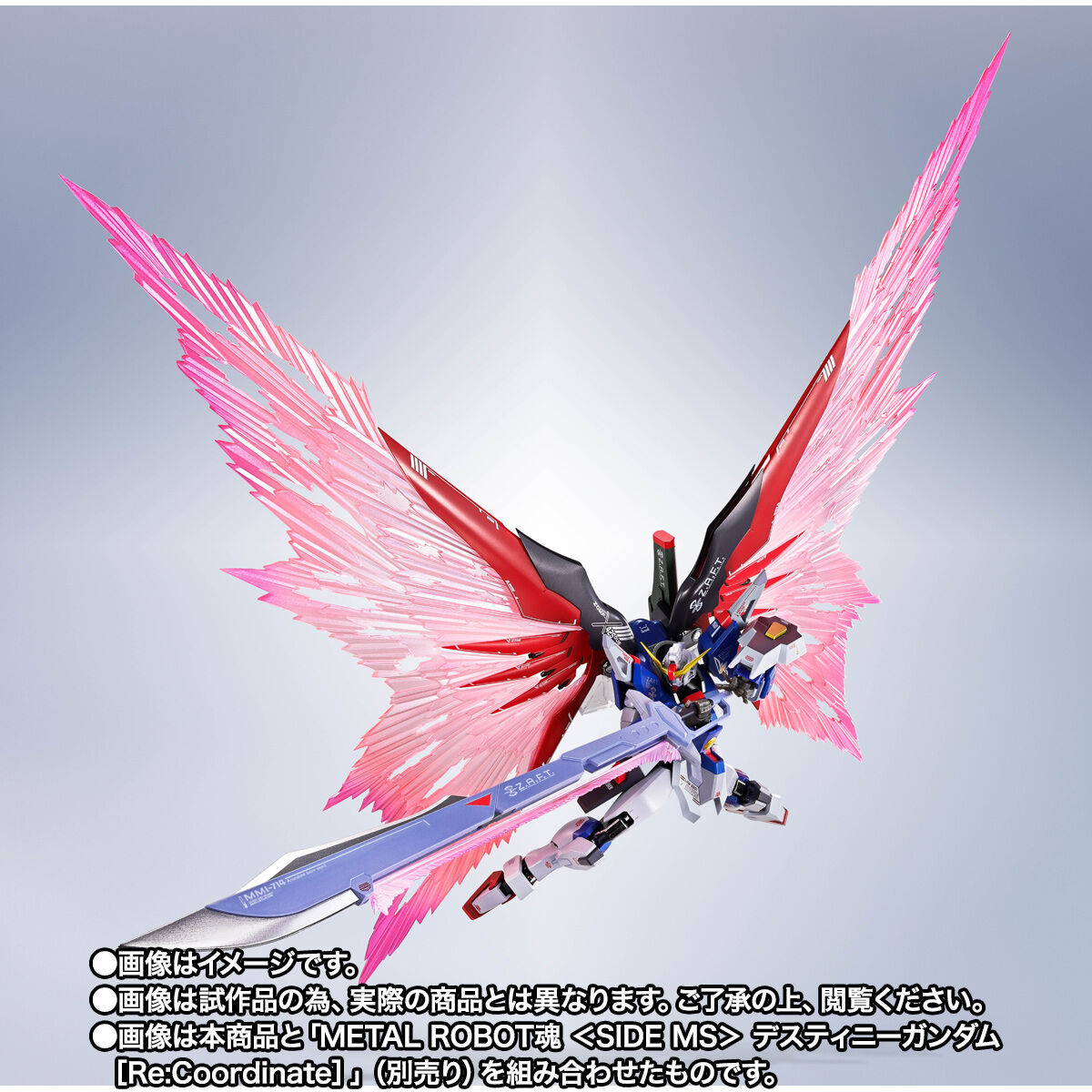 Metal Robot Spirits(Side MS) Wing of Light + Effect set for ZGMF-X42S Destiny Gundam(Re:Coordinate)