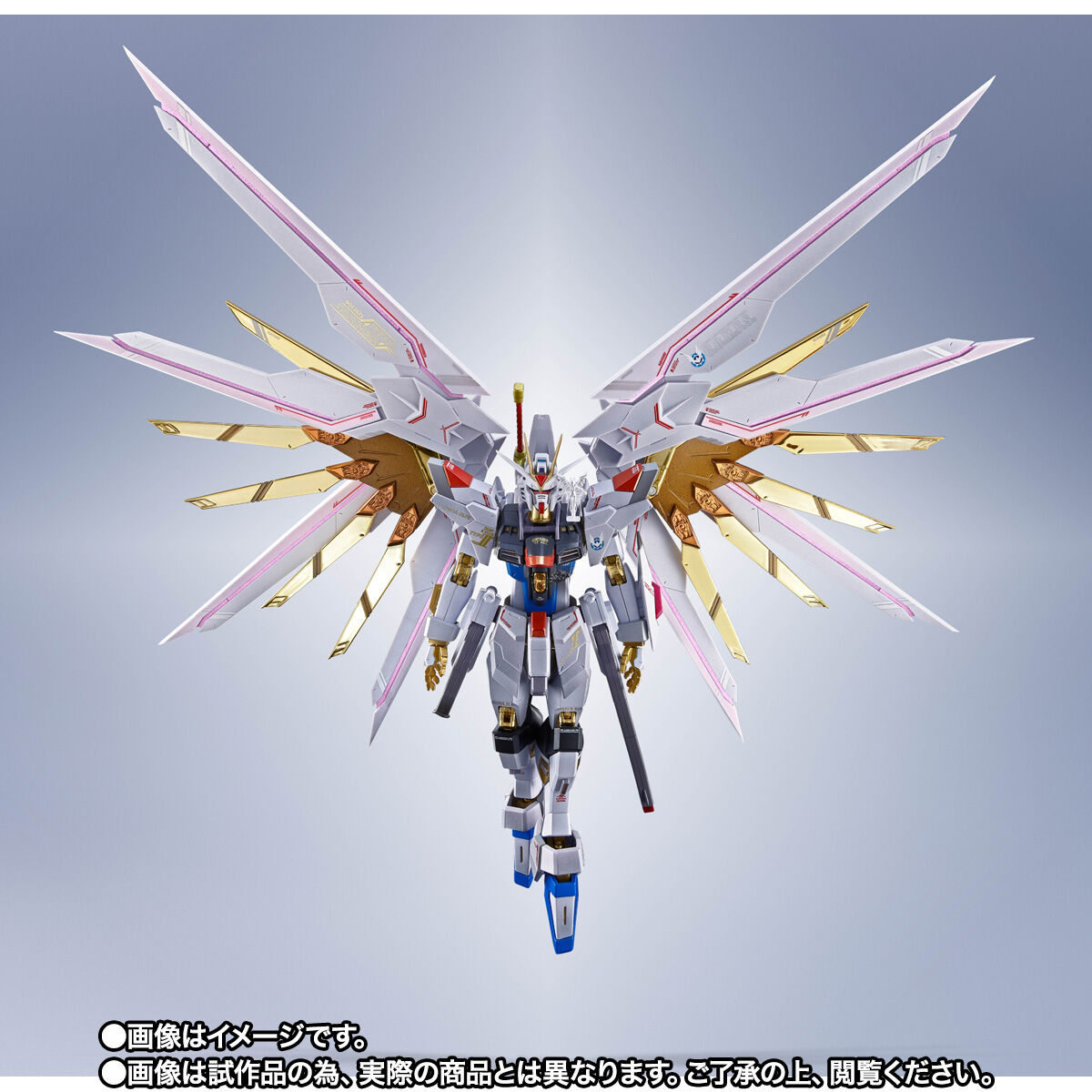 Metal Robot Spirits(Side MS) ZGMF/A-262PD-P Mighty Strike Freedom Gundam(Final Battle)
