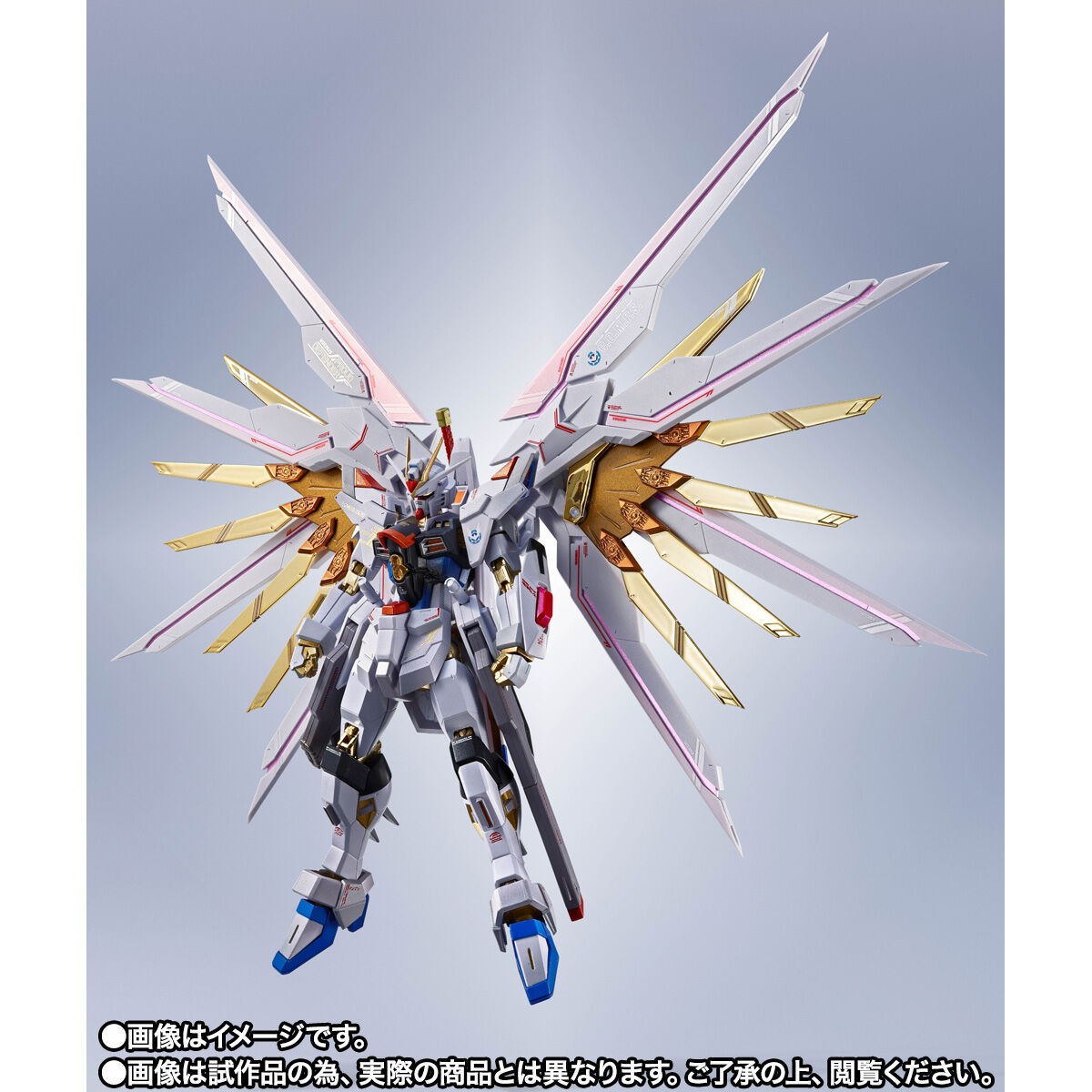 Metal Robot Spirits(Side MS) ZGMF/A-262PD-P Mighty Strike Freedom Gundam(Final Battle)