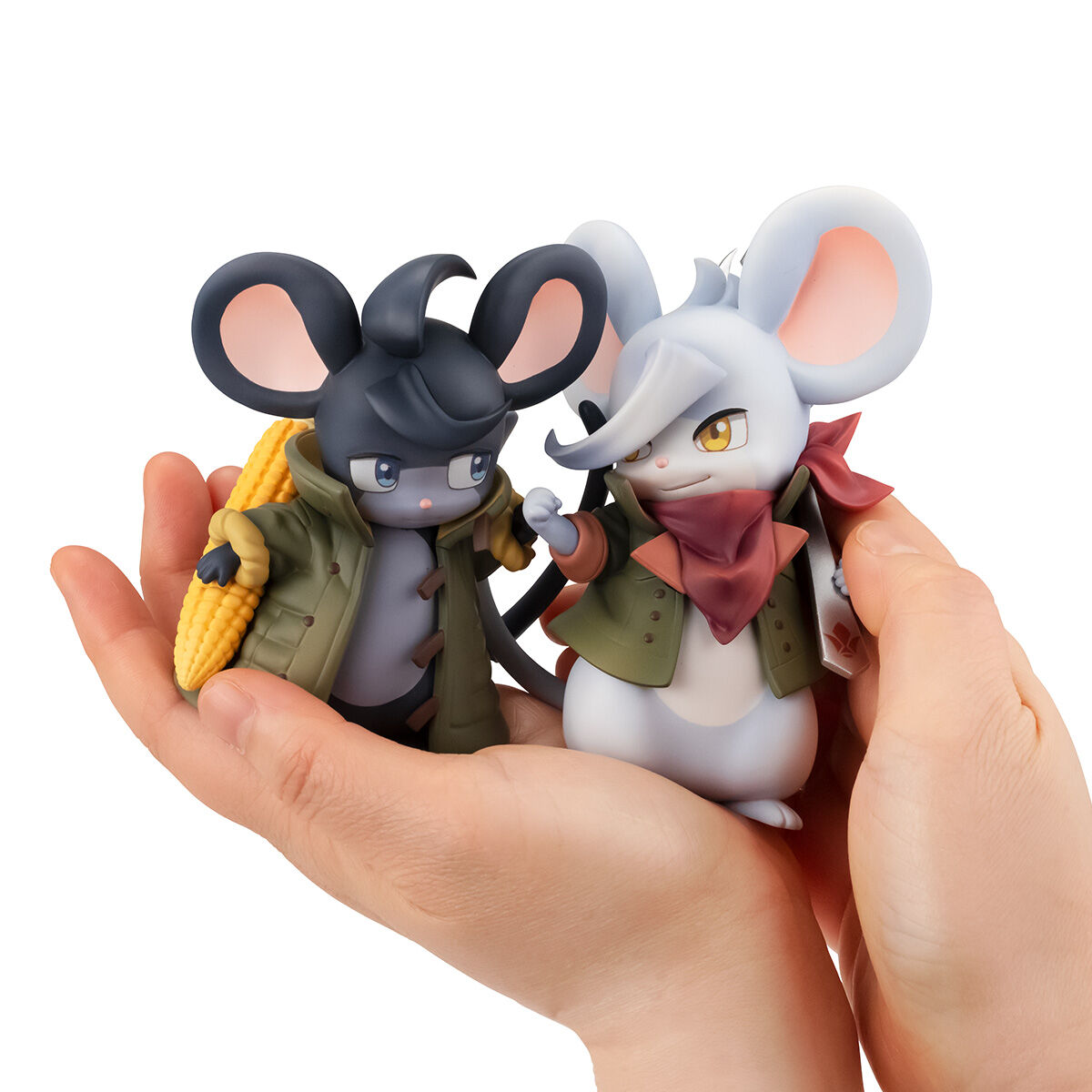 Megahobby Mobile Suit Gundam: Iron-Blooded Orphans 3-Chome no Orphan-chu Mikazuki Augus + Orga Itsuka 1/1 Set 10th Anniversary