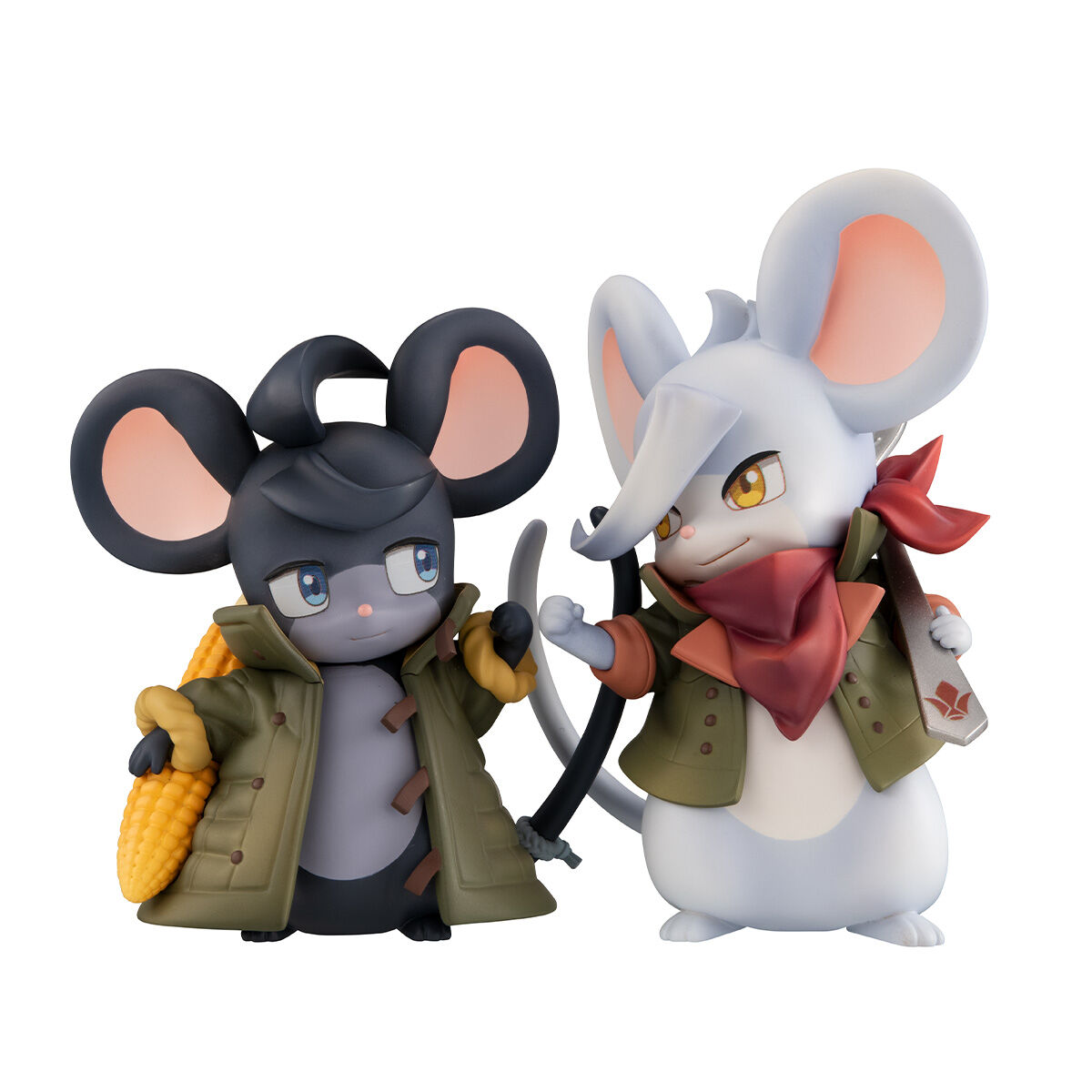 Megahobby Mobile Suit Gundam: Iron-Blooded Orphans 3-Chome no Orphan-chu Mikazuki Augus + Orga Itsuka 1/1 Set 10th Anniversary