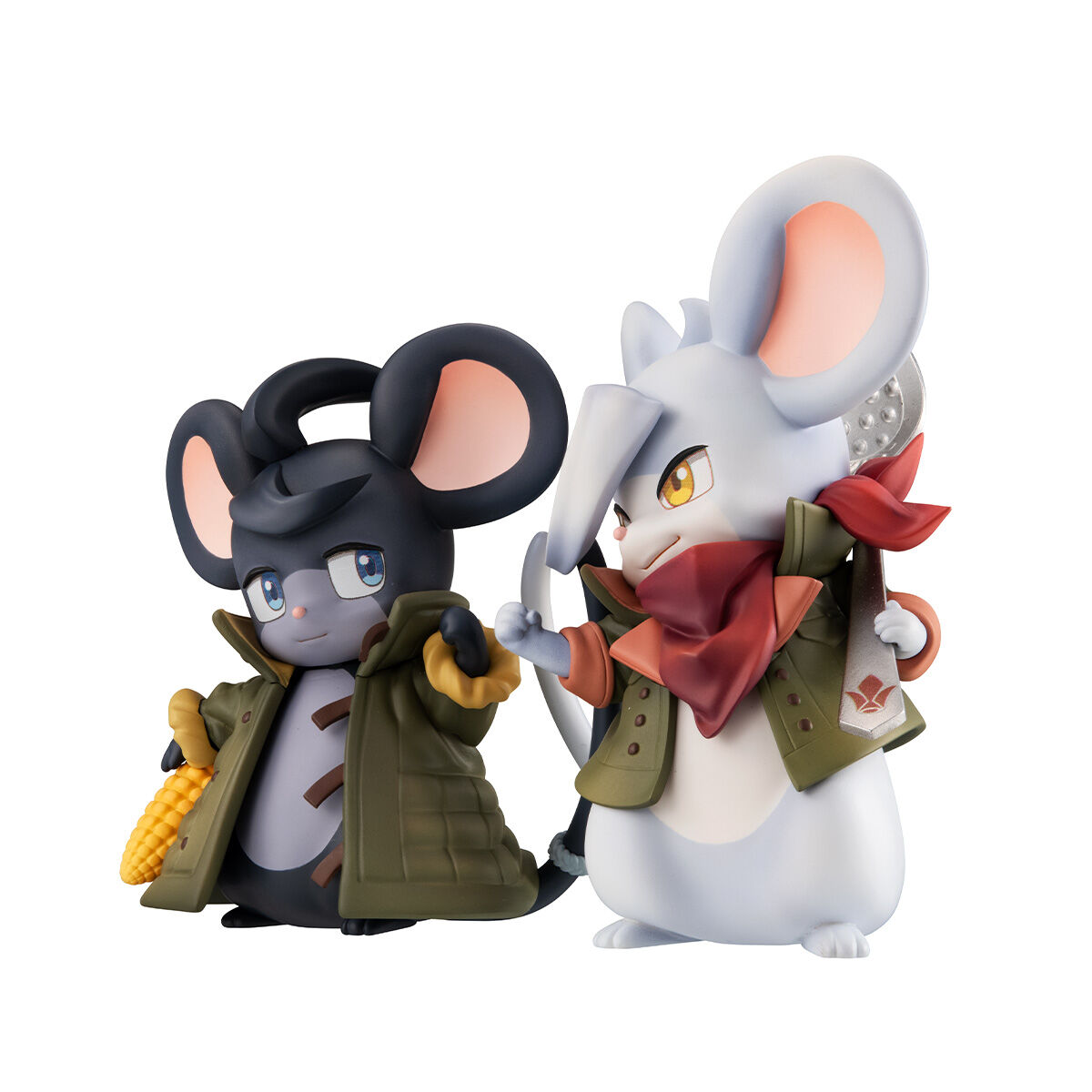 Megahobby Mobile Suit Gundam: Iron-Blooded Orphans 3-Chome no Orphan-chu Mikazuki Augus + Orga Itsuka 1/1 Set 10th Anniversary