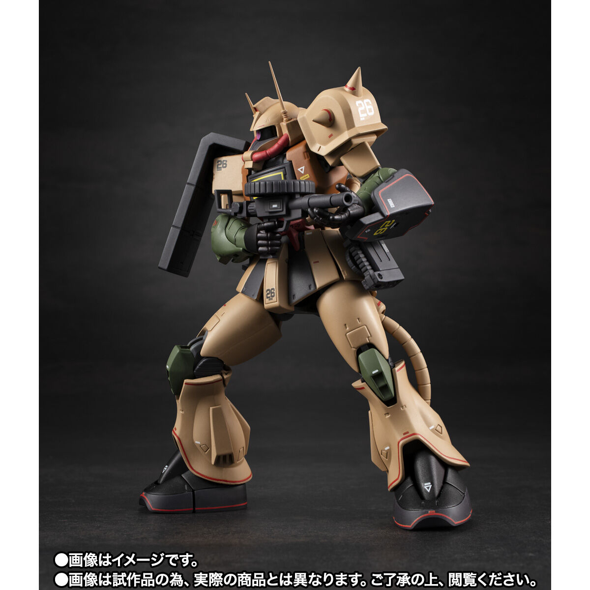 Robot Spirits(Side MS) R-SP MS-06D Zaku Desert Type ver. A.N.I.M.E. ~MS Museum~