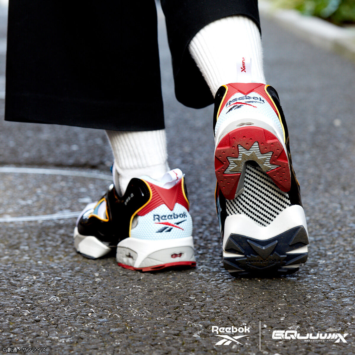 STRICT-G × Reebok Instapump Fury 94 Mobile Suit Gundam Seed Freedom gMS-Ω Gundam QuuuuuuX