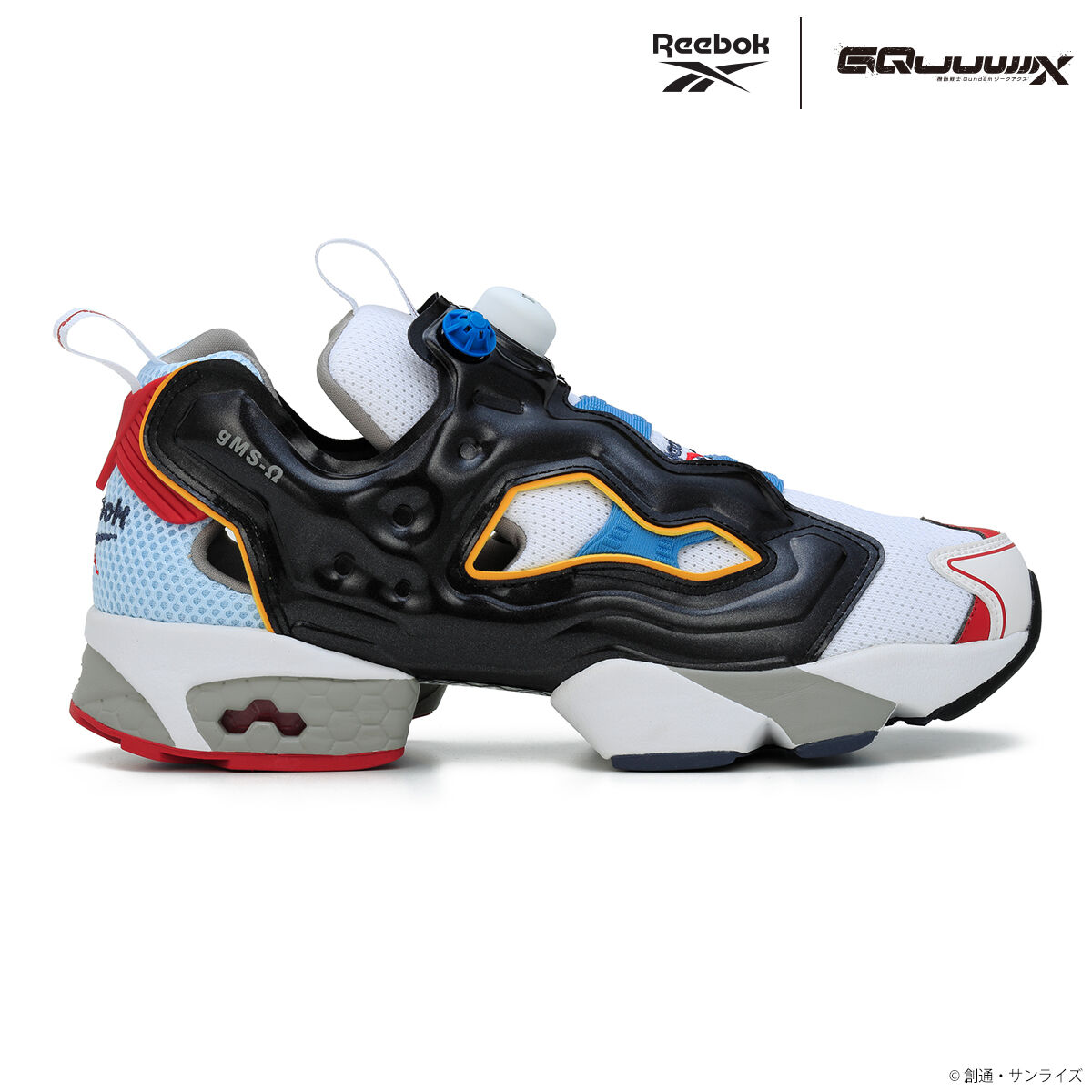 STRICT-G × Reebok Instapump Fury 94 Mobile Suit Gundam Seed Freedom gMS-Ω Gundam QuuuuuuX
