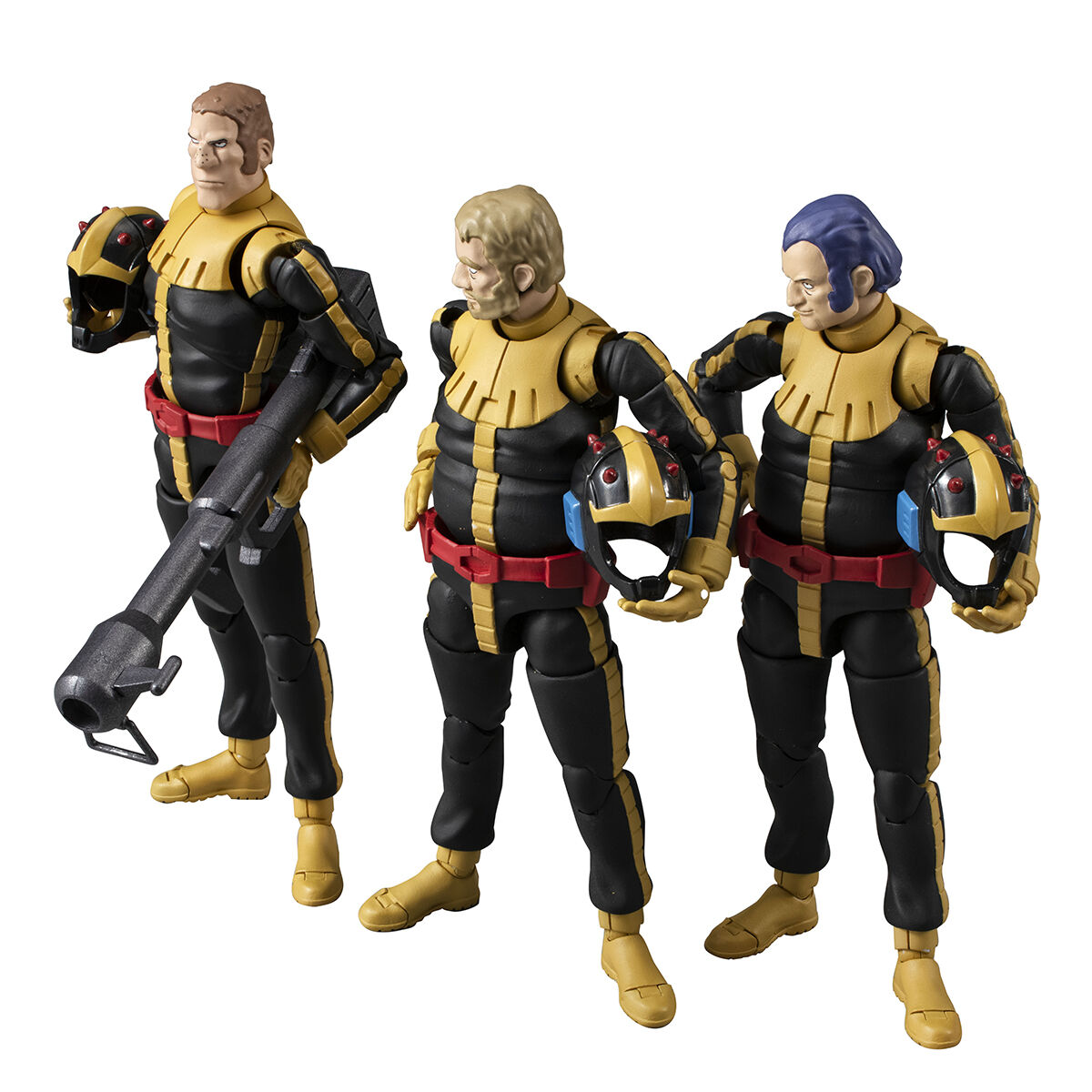 Megahobby Gundam Military Generation Collection EX 1/18 Gaia + Ortega + Mash(Normal Suit)(Mobile Suit Gundam)