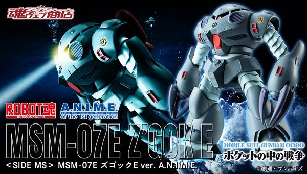 Robot Spirits(Side MS) R-SP MSM-07E Z'Gok Experiment ver. A.N.I.M.E.