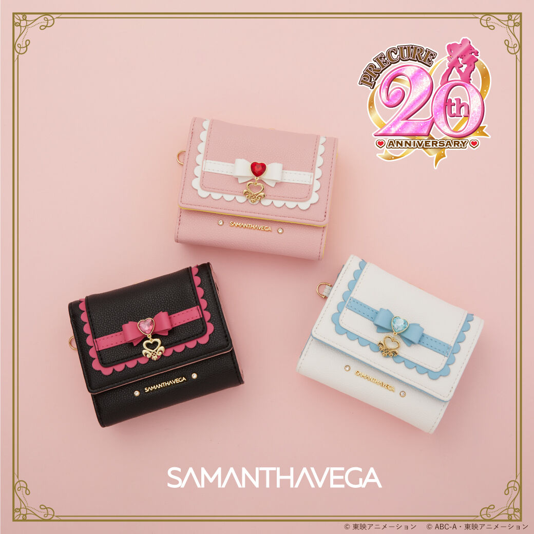 ふたりはプリキュアMax Heart SAMANTHA VEGA コラボ 折財布【10月お