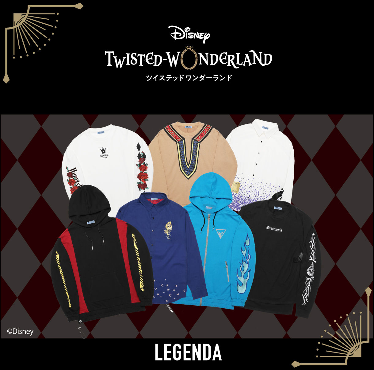 Disney Twisted-Wonderland Collection Ignihyde / Hoodie 