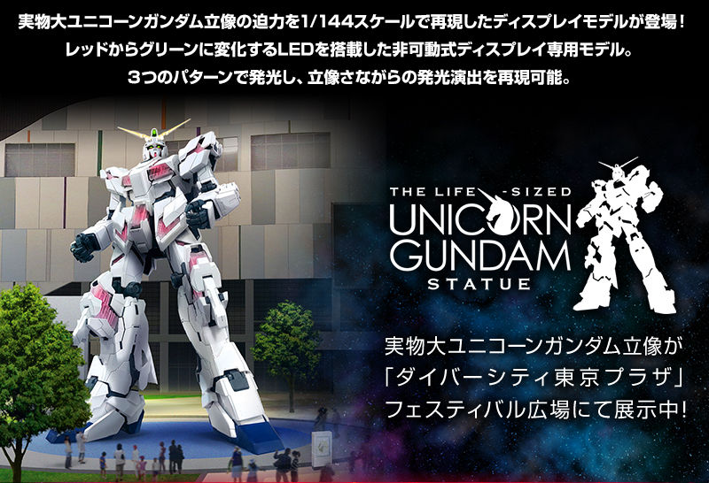 ＲＧ 1/144 ガンダムベース限定 RX-0 ユニコーンガンダム