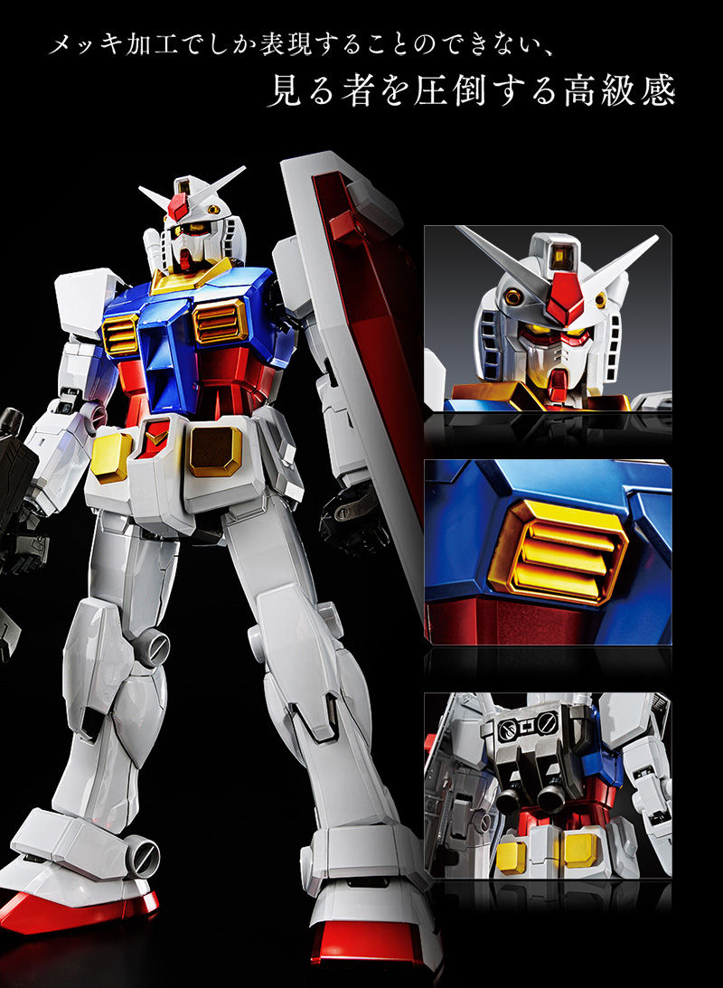 PG 1/60 RX-78-2 Gundam(Titanium Finish)