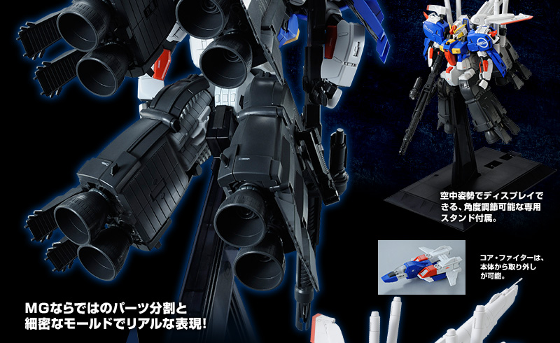 ｍｇ 1 100 ｓガンダム ブースター ユニット装着型 ホビーオンラインショップ プレミアムバンダイ こどもから大人まで楽しめるバンダイ公式ショッピングサイト