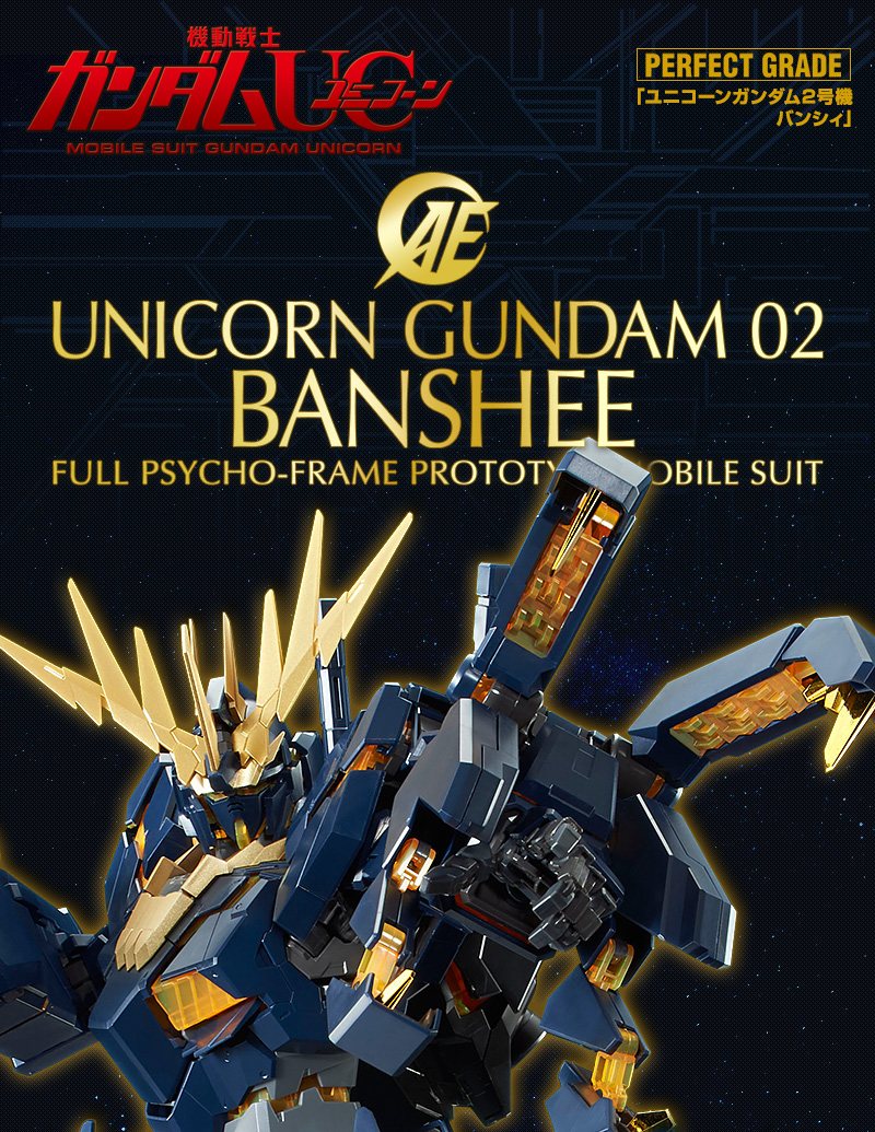 首相官邸PG 1/60 拡張ユニット アームド・アーマーVN/BS ■『機動戦士ガンダムＵＣ』 ユニコーンガンダム２号機バンシィ プレミアムバンダイ限定 機動戦士ガンダムUC（ユニコーン）