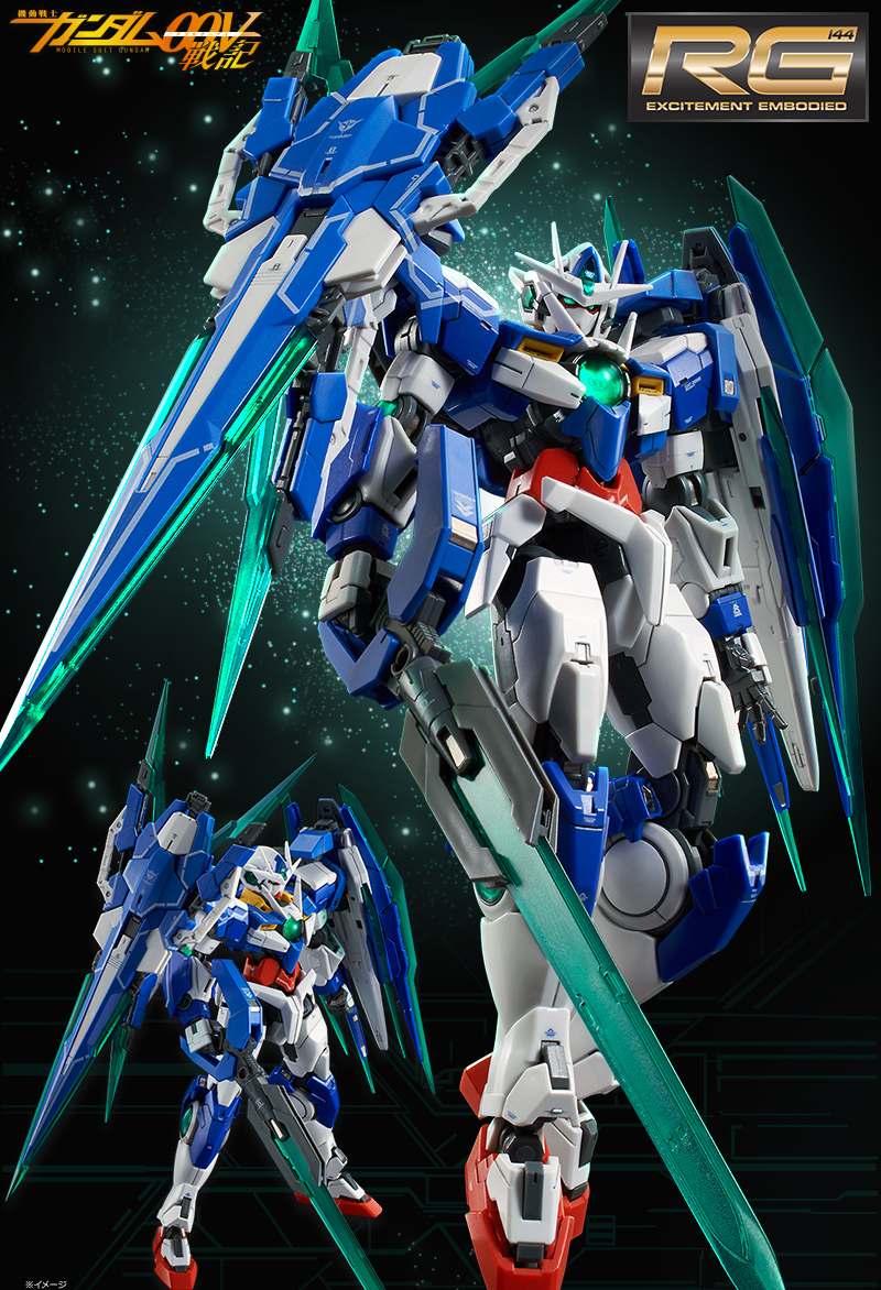 ＲＧ 1/144 ダブルオークアンタフルセイバー｜プレミアムバンダイ 