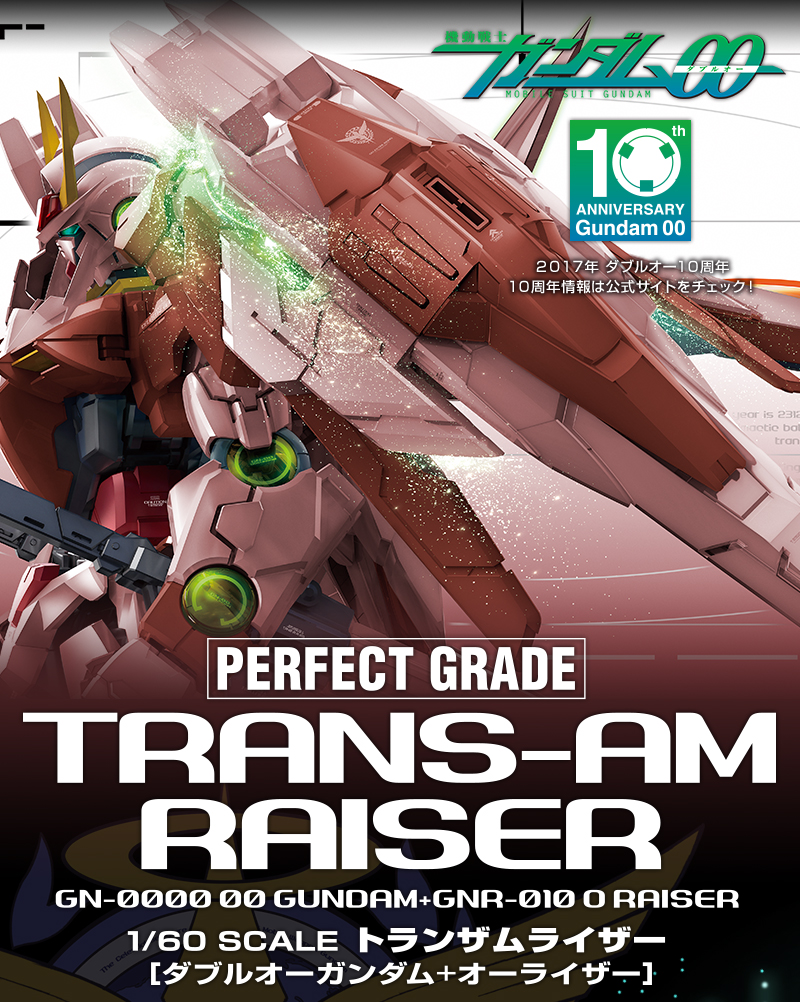 トランザムライザーPG 機動戦士ガンダム00 トランザムライザー