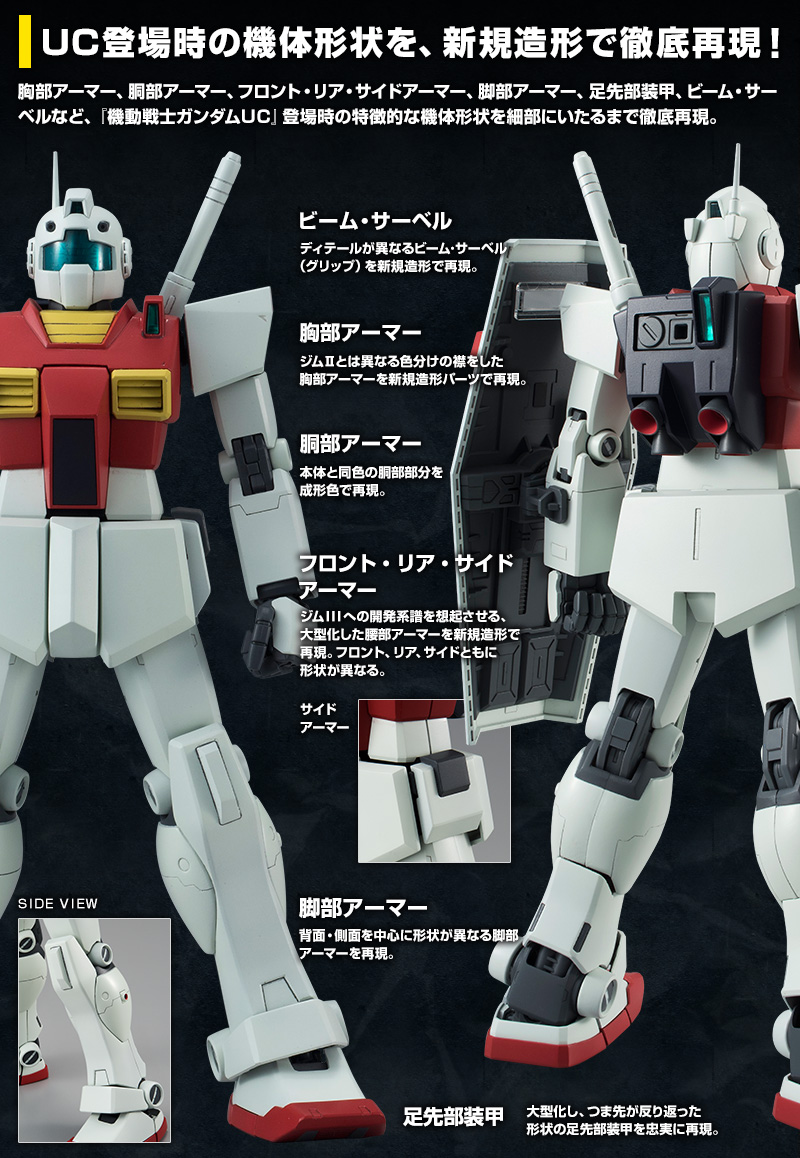 正規 バンダイ 機動戦士ガンダムUC 1 100 MG RMS-179 ジムII ユ… fawe.org