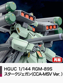 HGUC 1/144 RGM-89S スタークジェガン（CCA-MSV Ver．）