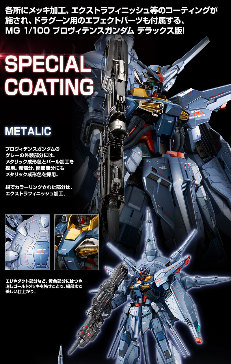 プレミアムバンダイ限定　MG プロヴィデンスガンダム　スペシャルコーティング