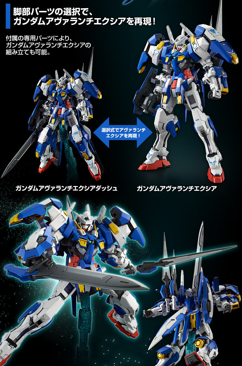 MG エクシア ＆ アヴァランチダッシュユニット ジャンク 