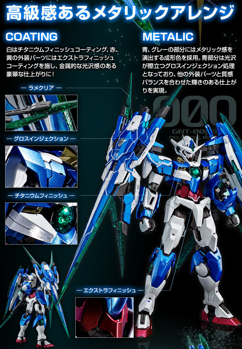 MG 1/100 ダブルオークアンタフルセイバー [スペシャルコーティング MG 1/100 ダブルオークアンタフルセイバー [スペシャルコーティング