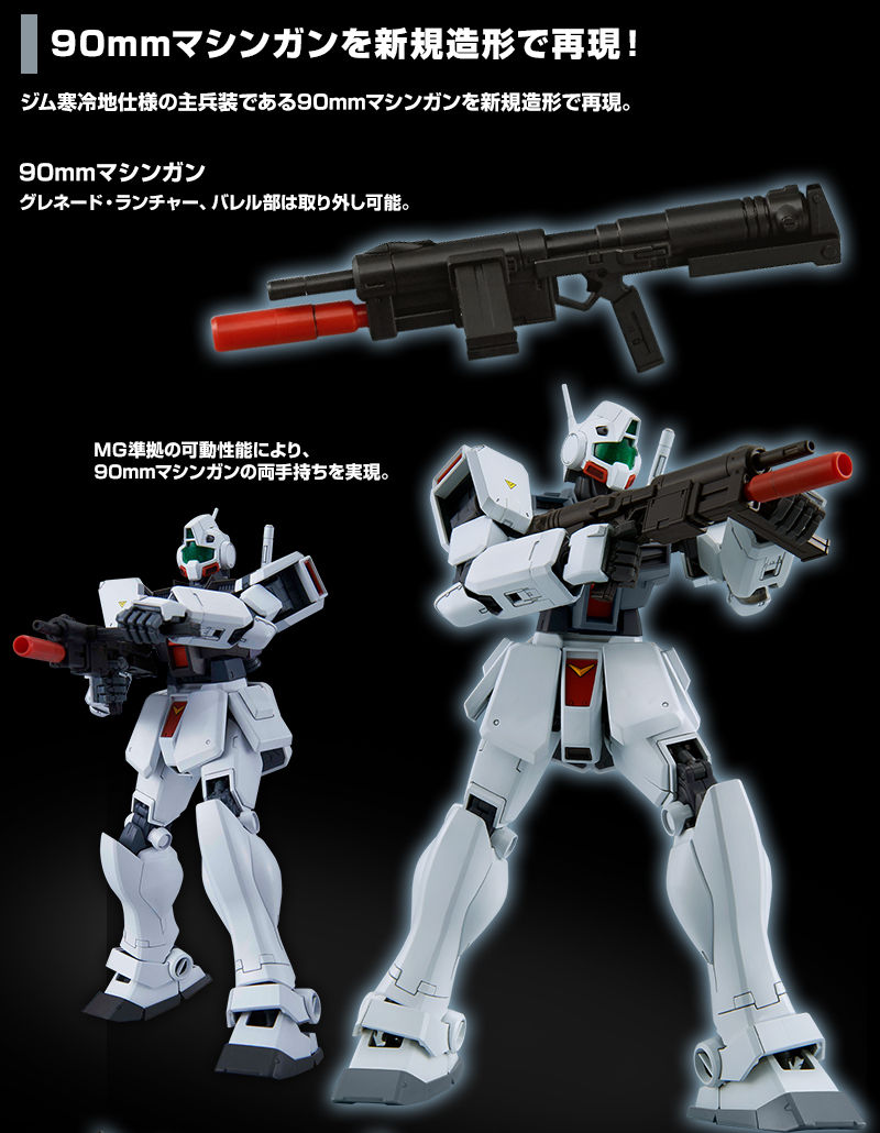 MG 1/100 RGM-79D GM Cold Districts Type
