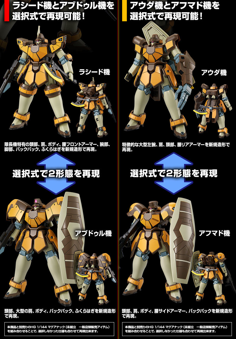 ＨＧ マグアナック（ラシード機／アブドゥル機）／ＨＧ マグアナック 