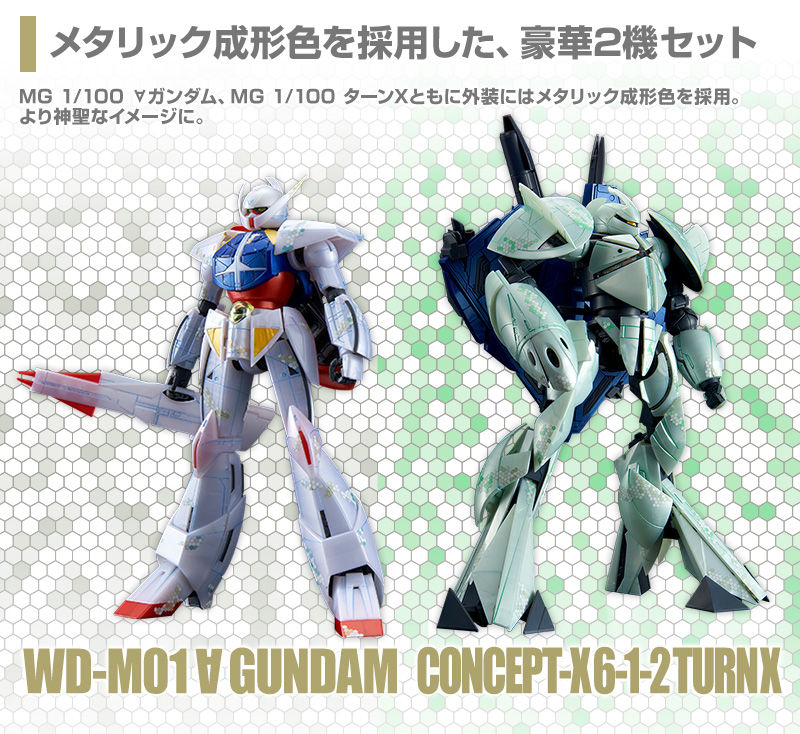 定番人気新作MG Concept-X 6-1-2 ターンX バンダイ 1/100 ターンエーガンダム その他