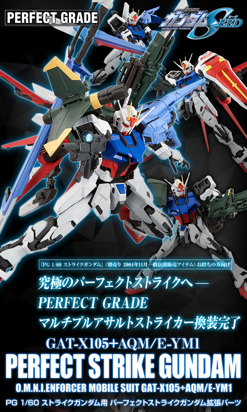 模型/プラモデルPG パーフェクトストライクガンダム拡張パーツ