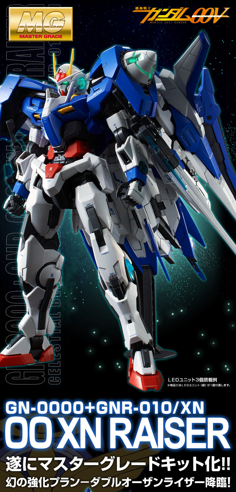 ｍｇ 1 100 ダブルオーザンライザー ホビーオンラインショップ プレミアムバンダイ こどもから大人まで楽しめるバンダイ公式ショッピングサイト