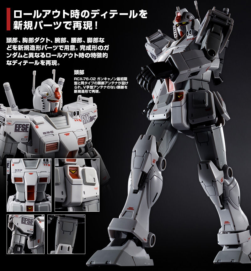 HGGTO 1/144 RX-78-02 Gundam(Gundam The Origin Roll Out color)