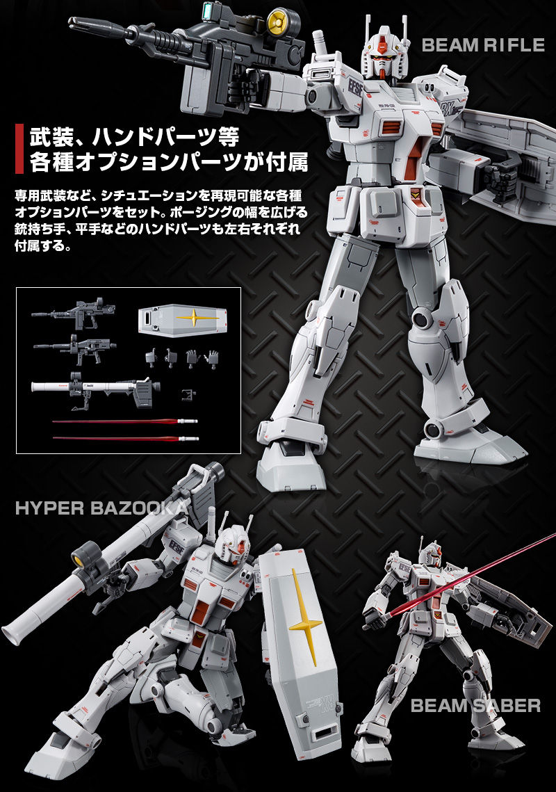 ＨＧ 1/144 RX-78-02 ガンダム ロールアウトカラー（GUNDAM THE ORIGIN 