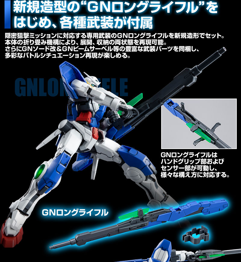 ＭＧ 1/100 ガンダムエクシア リペアＩＩＩ｜プレミアムバンダイ｜バンダイナムコグループ公式通販サイト