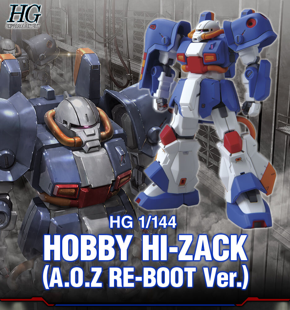 HG 1/144 HOBBY HI-ZACK(A.O.Z RE-BOOT Ver.)