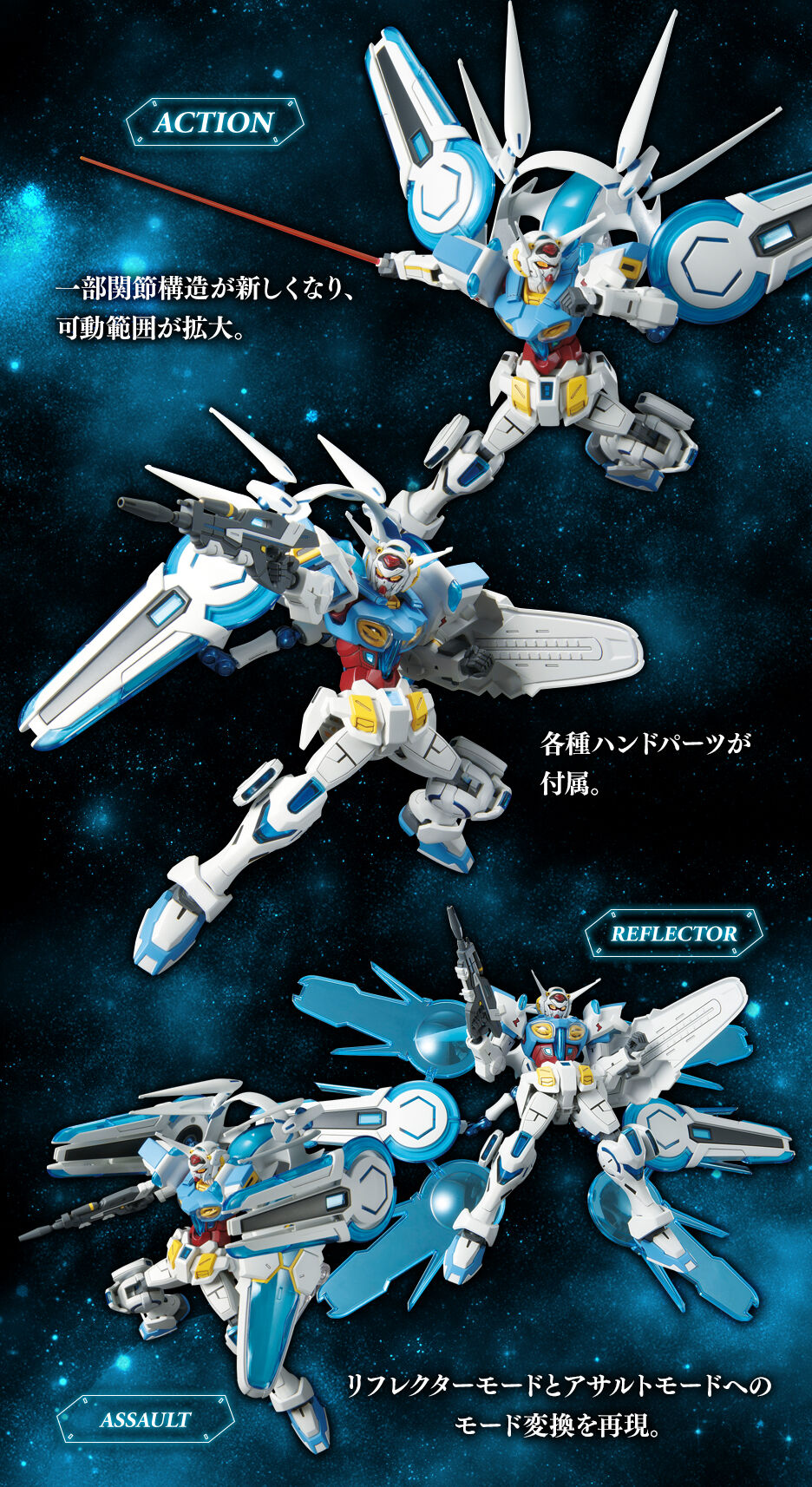新商品紹介】「HG 1/144 ガンダムベース限定 G-セルフ
