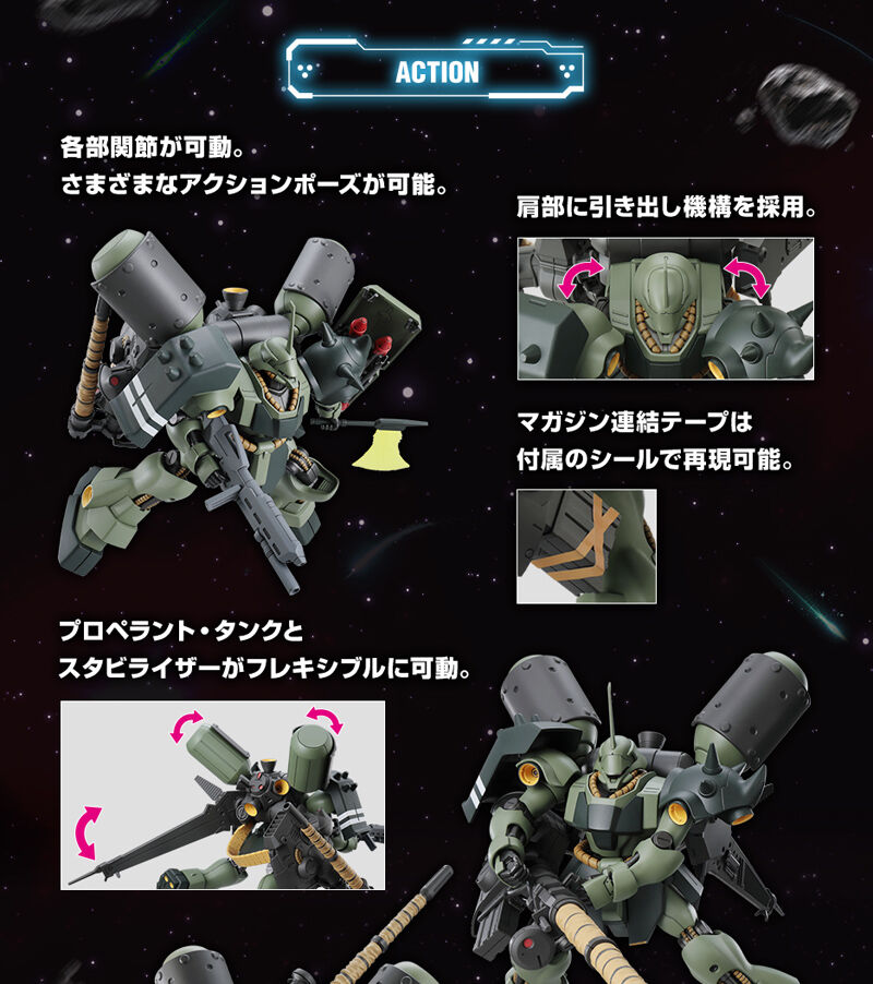 HG 1/144 ギラ・ドーガ(重武装仕様)【2026年12月発送】 | GUNDAM